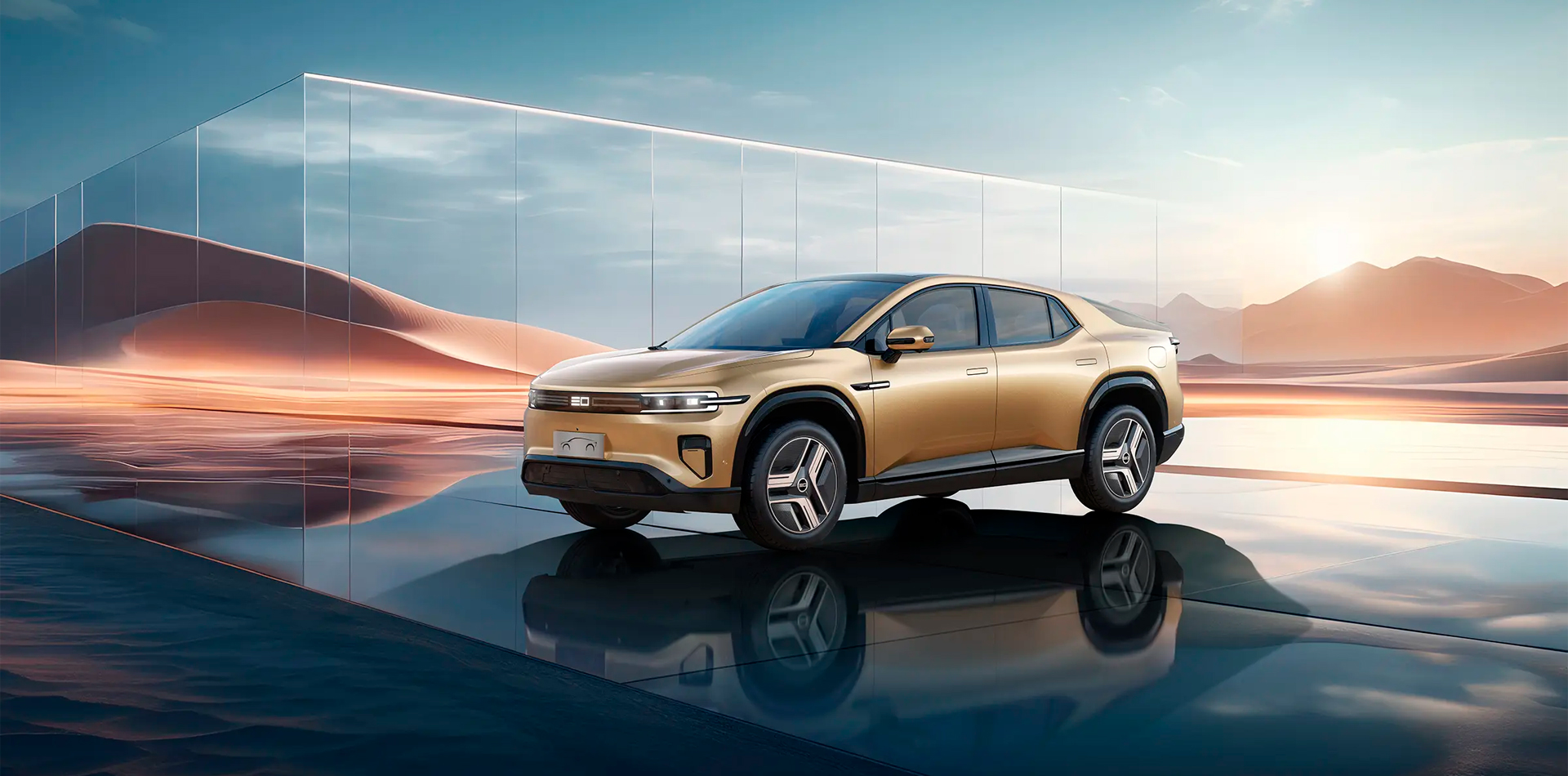 Электромобили Changan Qiyuan E07 из Китая